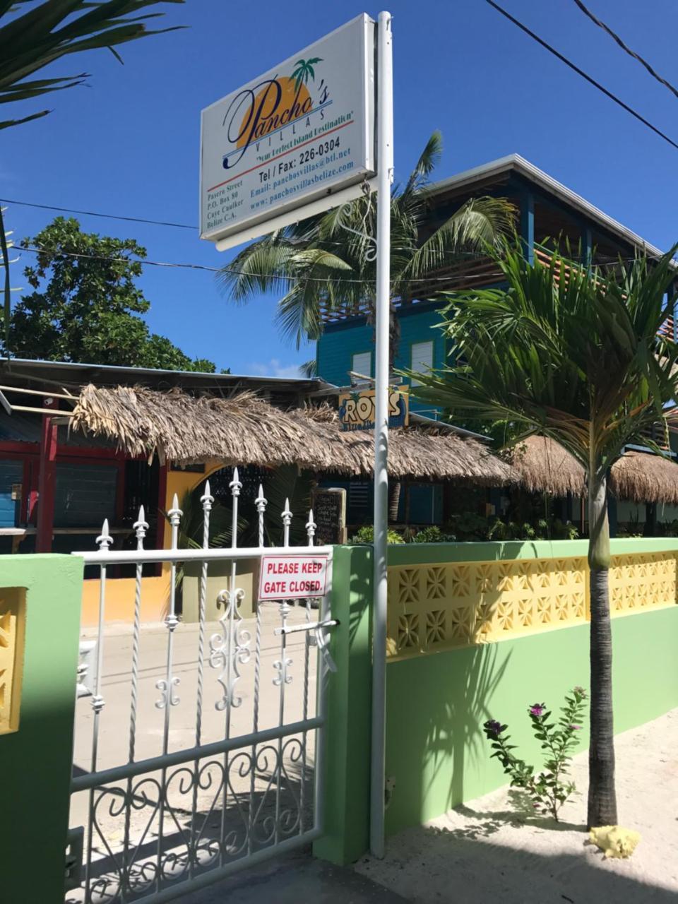 Panchos Villas Caye Caulker Bagian luar foto